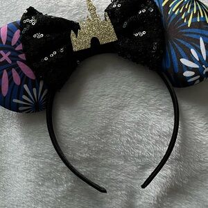 Sequin Castle Mouse Ears Headband